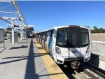 BART Bombardier Consist at Pittsburg / Bay Point Transfer platform.